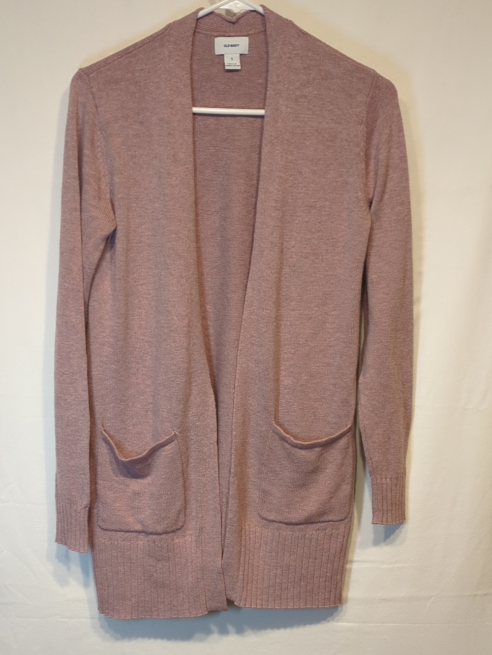 Old Navy Open-Front Cardigan Sweater - Dusty Pink